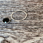 • ÉQUINOXE II • Le collier Onyx et argent massif