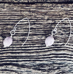 • CIEL • Les boucles d’oreilles Argent massif + Améthyste Lilas