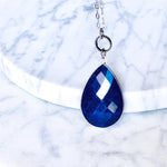 • ASTRONAUTE • Le collier Argent massif + Lapis-lazuli